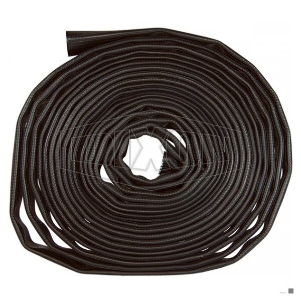 Uncoupled Washdown Hose, 2-1/2 in, 50 ft L, 200 psi, Nitrile, Domestic